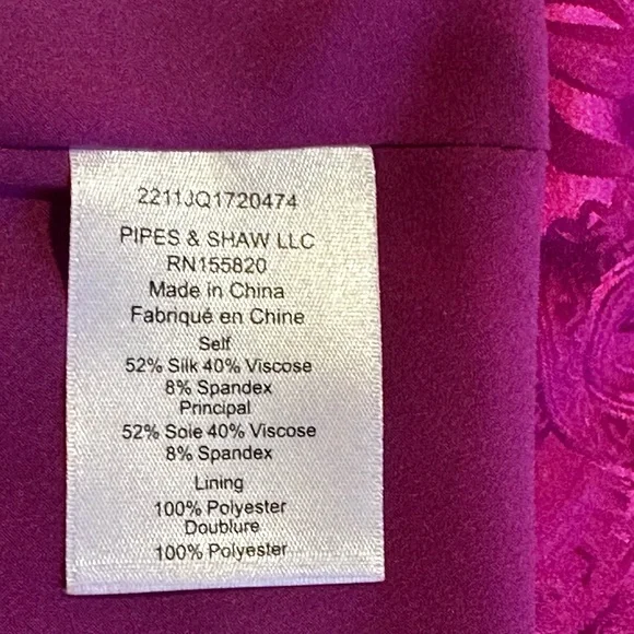 NWT $698 Veronica Beard Weiss Side Ruffle Long Sleeve Silk Blend Maxi Dress - Picture 7 of 11